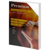 Картонная обложка для переплета Office-Kit LWA400250 A4 250 г/м2 100 шт (лен, белый)