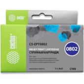 Картридж CACTUS CS-EPT0802 (аналог Epson EPT0802)