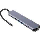 Док-станция Perfeo USB Type-C 8in1 PF-Type-C-14