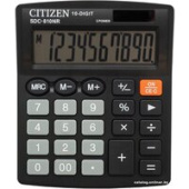 Калькулятор Citizen SDC-810NR (черный)