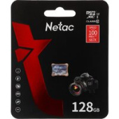 Карта памяти Netac microSDXC P500 Ultra 128GB