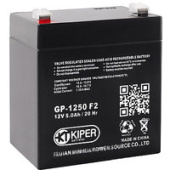 Аккумулятор для ИБП Kiper GP-1250 F2 (12В/5 А·ч)