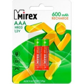 Аккумулятор Mirex AAA 600mAh 2 шт HR03-06-E2