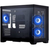 Корпус 1stPlayer Megaview MV6-TP ARGB (черный)