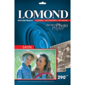 Фотобумага Lomond Атласная ярко-белая A4 290 г/кв.м. 20 листов (1108200)