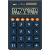 Калькулятор Deli EM130 (синий)