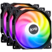 Комплект вентиляторов для корпуса ADATA XPG Vento 120x3 ARGB PWM (черный)