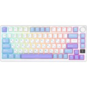 Клавиатура Royal Kludge RK-M75 RGB Taro Milk (RK Silver)