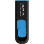 USB Flash ADATA DashDrive UV128 256GB (черный/синий)