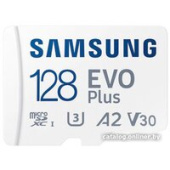 Карта памяти Samsung EVO Plus 2024 microSDXC 128GB (с адаптером)