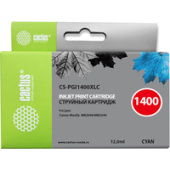 Картридж CACTUS CS-PGI1400XLC (аналог Canon PGI-1400XL C)
