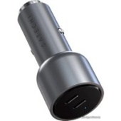Автомобильное зарядное Satechi 40W Dual USB-C PD Car Charger ST-U2C40CCM