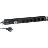 Блок розеток ExeGate ServerPro PDU-19H610 Al-6S-EU2.5CU-1P