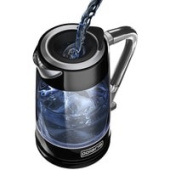 Электрический чайник Polaris PWK 1715CGL Water Way Pro (черный)