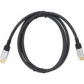 Кабель VCOM CU560-1.2M USB4 - USB4 (1.2 м, черный)