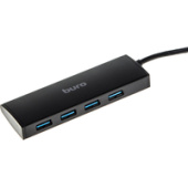 USB-хабы и док-станции Buro BU-HUB4-0.5-U3.0