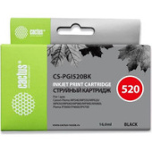 Картридж CACTUS CS-PGI520BK (аналог Canon PGI520BK)