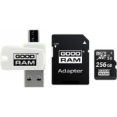 Карта памяти GOODRAM M1AA microSDXC M1AA-2560R12 256GB (с адаптером)