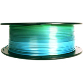 Пластик Gembird PLA Silk 1.75 мм 1000 г (зелено-голубой)