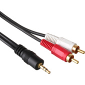 Кабель ExeGate 3.5mm Jack M - 2xRCA 5 м EX225928RUS