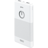 Внешний аккумулятор Perfeo Splash 10000mAh (белый)