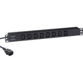 Блок розеток ExeGate ServerPro PDU-19H809 Al-8C13-EU2.5CU
