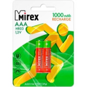 Аккумулятор Mirex AAA 1000mAh 2 шт HR03-10-E2