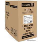 Кабель ExeGate UTP4-C6-CCA-S23-IN-PVC-GY-305 UTP