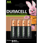 Аккумулятор DURACELL AA HR6/DX1500 4шт