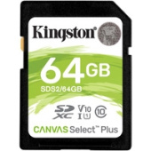 Карта памяти Kingston Canvas Select Plus SDXC 64GB