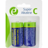 Батарейка EnerGenie Super Alkaline C 2 шт. EG-BA-LR14-01