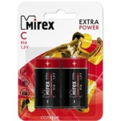 Батарейка Mirex Extra Power C 2 шт 23702-ER14-E2