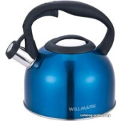 Чайник со свистком Willmark WTK-3229SS (синий)