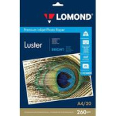 Фотобумага Lomond Bright Luster A4 260 г/м2 20 л 1103400