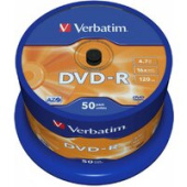 DVD-R диск Verbatim 4.7Gb 16x 43548 (50 шт.)