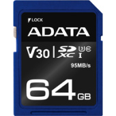 Карта памяти ADATA Premier Pro ASDX64GUI3V30S-R SDXC 64GB