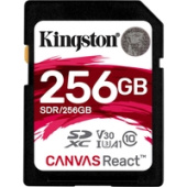 Карта памяти Kingston Canvas React SDR/256GB SDXC 256GB