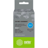 Картридж CACTUS CS-M21-500595WT (аналог Brady M21-500595WT)