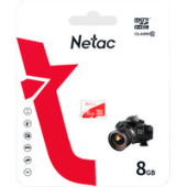 Карта памяти Netac microSDHC P500 ECO 8GB