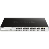 Управляемый коммутатор 2-го уровня D-Link DGS-1210-28MP/FL1A