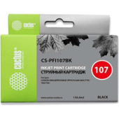 Картридж CACTUS CS-PFI107BK (аналог Canon PFI107BK)
