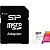 Карта памяти Silicon-Power Elite microSDHC SP032GBSTHBV1V20SP 32GB (с адаптером)