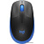 Мышь Logitech M190 (черный/синий)