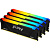 Оперативная память Kingston FURY Beast RGB 4x32ГБ DDR4 3600 МГц KF436C18BB2AK4/128