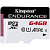 Карта памяти Kingston High Endurance microSDXC 64GB