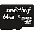 Карта памяти SmartBuy microSDXC (Class 10) 64GB + SD-адаптер (SB64GBSDCL10-01)