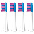 Сменная насадка Sencor SOX 003WH (4 шт)