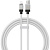 Кабель Baseus CoolPlay Series USB Type-A - Lightning (1 м, белый)