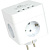 Сетевой фильтр Cablexpert CUBE-4-U4-W