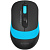 Мышь A4Tech Fstyler FG10S (черный/голубой)